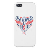 Barber logo IPhone 5 cover (Achterkant)