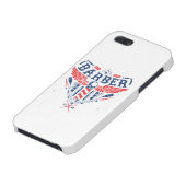 Barber logo IPhone 5 cover (Onderkant)