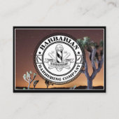 barber logo visitekaartje (Voorkant)