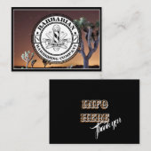 barber logo visitekaartje (Voorkant / Achterkant)