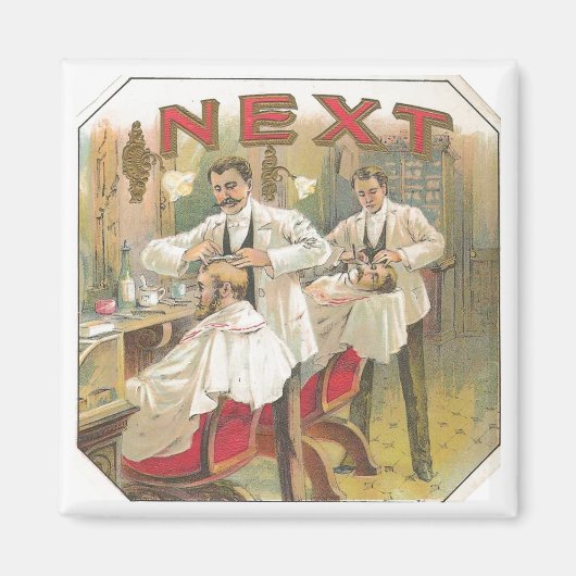  Barber Magneet (Voorkant)