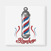 Barber Magneet (Voorkant)