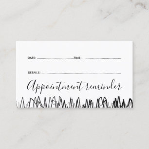 Barber Master Shop Volgende Bezoek Herinnering Kaa Visitekaartje