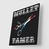  barber-modebaars vierkante klok (Hoek)