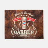 Barber Modern Entrance Deuren Mat barbershop (Voorkant)