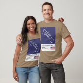 Barber Motorsports Park info T-shirt (Unisex)