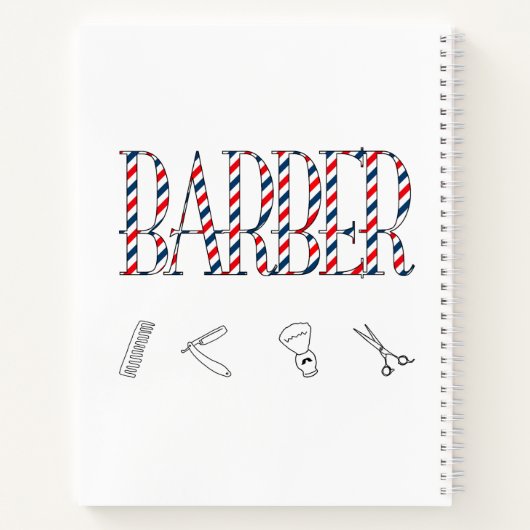 Barber Notitieboek (Achterkant)