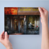 Barber - NY - West Village Barber Shop Flyer (Hand)