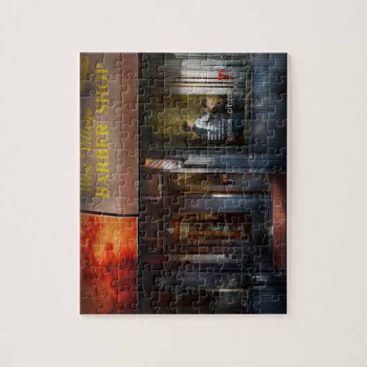 Barber - NY - West Village Barber Shop Legpuzzel (Verticaal)