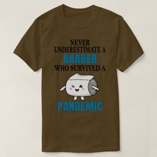 Barber Pandemic T-shirt (Design voorkant)