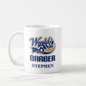 Barber Personalized Mug Gift Koffiemok (Links)