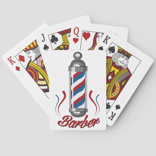 Barber Pokerkaarten (Achterkant)