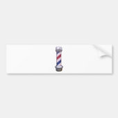 Barber Pole Bumpersticker (Voorkant)