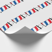 Barber Pole Cadeaupapier (Hoek)