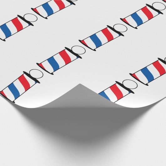 Barber Pole Cadeaupapier (Hoek)