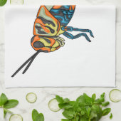 Barber pole grasshopper cartoon illustration  theedoek (Gevouwen)