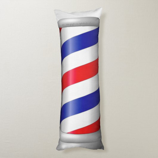 "Barber Pole" Lichaamskussen (Achterkant (Verticaal))