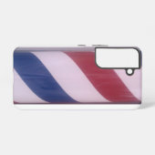 Barber Pole Pattern S22 Samsung Galaxy Hoesje (Achterkant horizontaal)