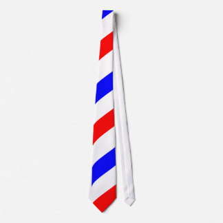 Barber Pole Pattern Tie Stropdas
