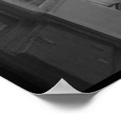 Barber Pole Red Poster (Hoek)