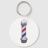 Barber Pole Sleutelhanger (Voorkant)
