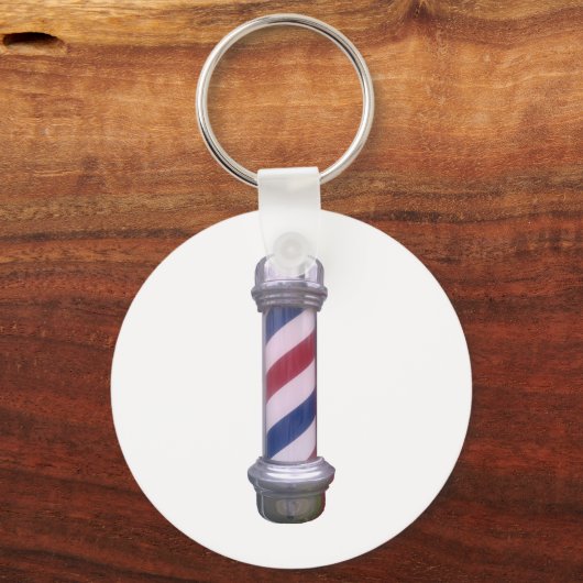 Barber Pole Sleutelhanger (Voorkant)