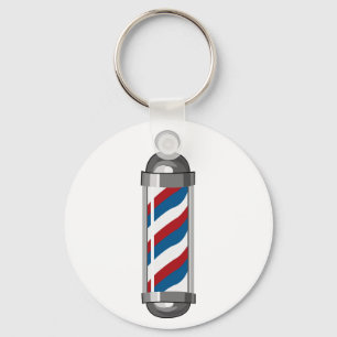 Barber Pole Sleutelhanger