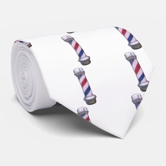 Barber Pole Stropdas (Opgerold)