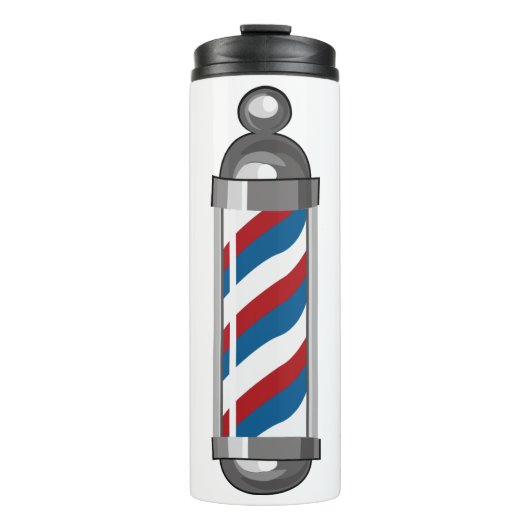 Barber Pole Thermosbeker (Voorkant)