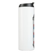 Barber Pole Thermosbeker (Gedraaid links)