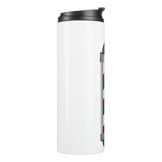 Barber Pole Thermosbeker (Gedraaid links)