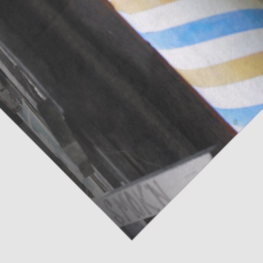 Barber Pole Tissuepapier (Detail)