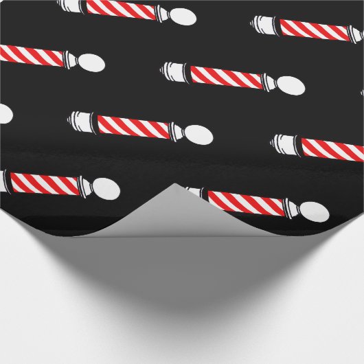 Barber Poles Cadeaupapier (Hoek)