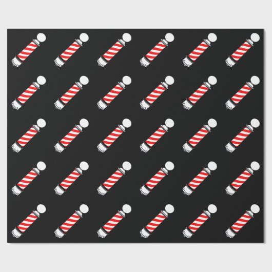 Barber Poles Cadeaupapier (Vlak)