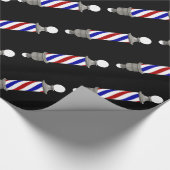 Barber Poles Cadeaupapier (Hoek)