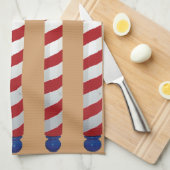 Barber Poles Theedoek (Quarter Fold)