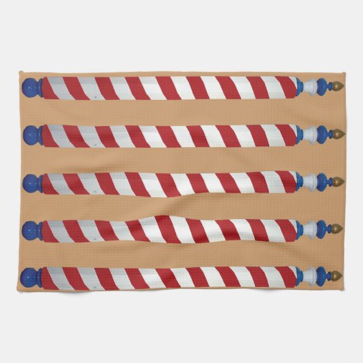 Barber Poles Theedoek (Horizontaal)