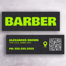 Barber Premium Google Maps QR