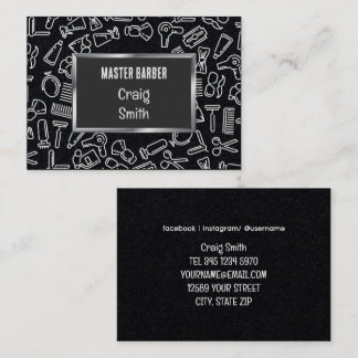 💇‍♂️ Barber Premium Visitekaartje