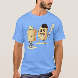 Barber Pun Potato Bread Butter T-shirt