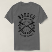 Barber Rebel T-shirt (Design voorkant)