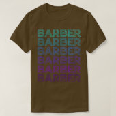 Barber Retro T-shirt (Design voorkant)