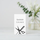 Barber Salon Visitekaartje (Staand voorkant)