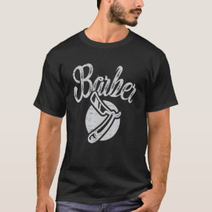 Barber Scissor Barbershop Cut Trim Beard T-shirt