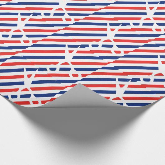 Barber Scissors Cadeaupapier (Hoek)