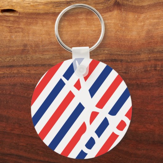 Barber Scissors Sleutelhanger (Voorkant)
