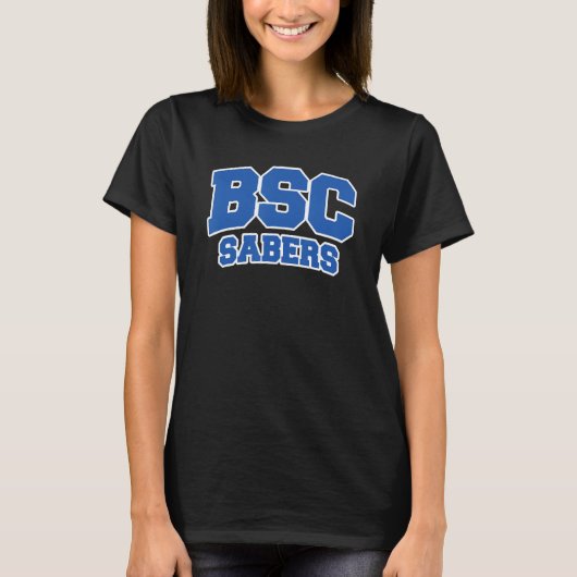 Barber-Scotia College Sabres 01 T-shirt (Voorkant)