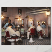 Barber - senator-enige barbershop 1937 flyer (Voorkant)