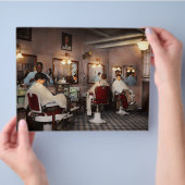 Barber - senator-enige barbershop 1937 flyer (Hand)