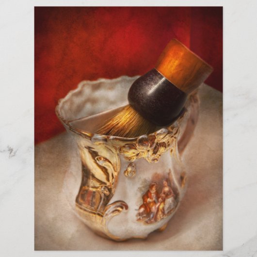 Barber - Shave - De schoonheid van het barberen Flyer (Voorkant)